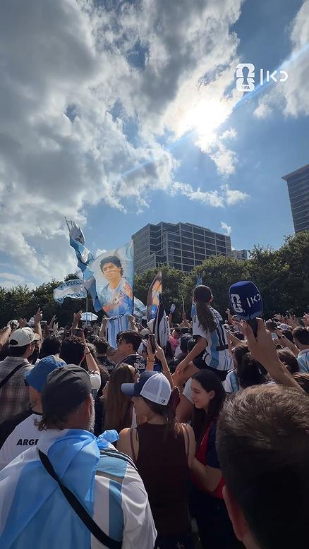 ארגנטינה בדאלאס.כאן מונדיאל